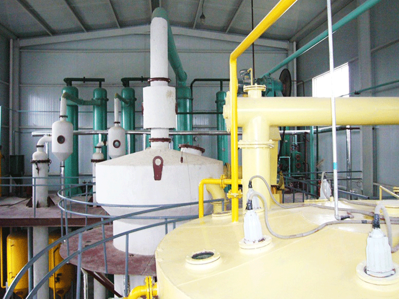 Palm oil refining machine