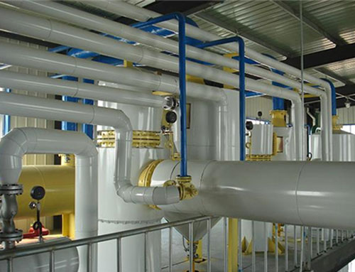 Oil extraction production line