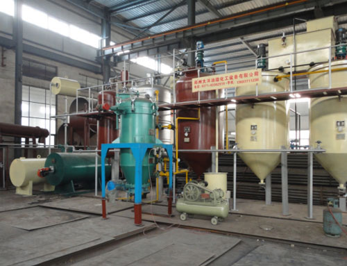 Oil refining machine