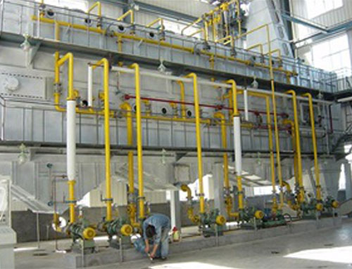 Rice bran oil extraction equipment