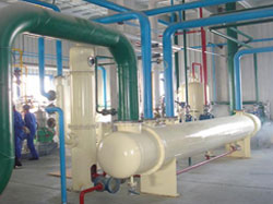Soy oil extraction machine