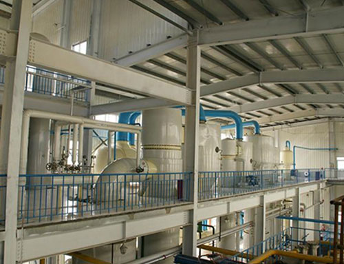 Sunflower oil extraction production line