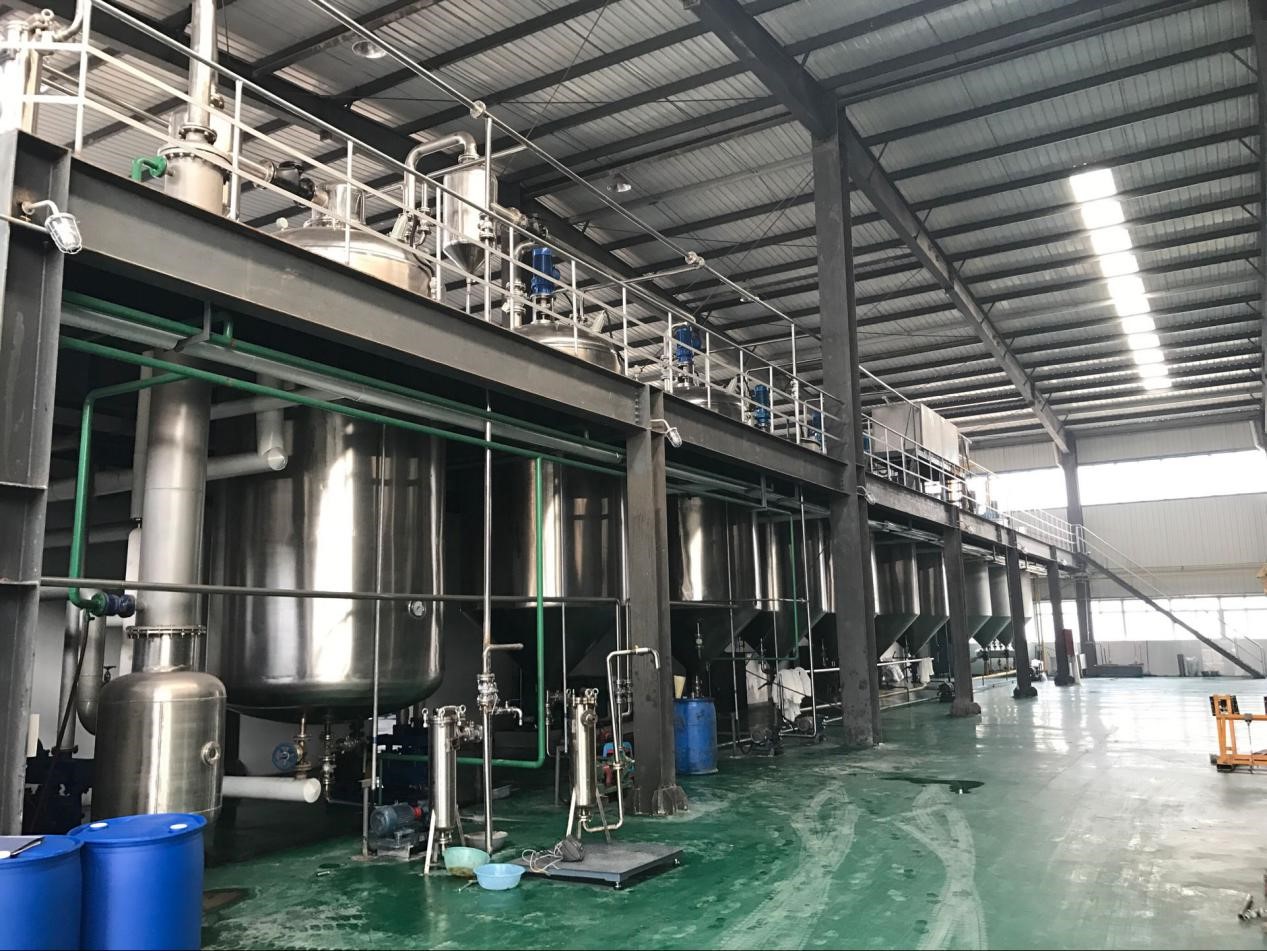 Soybean oil extraction production line
